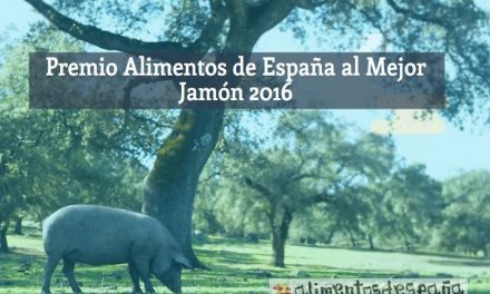 PREMIOS ALIMENTOS DE ESPAÑA AL MEJOR JAMÓN 2016